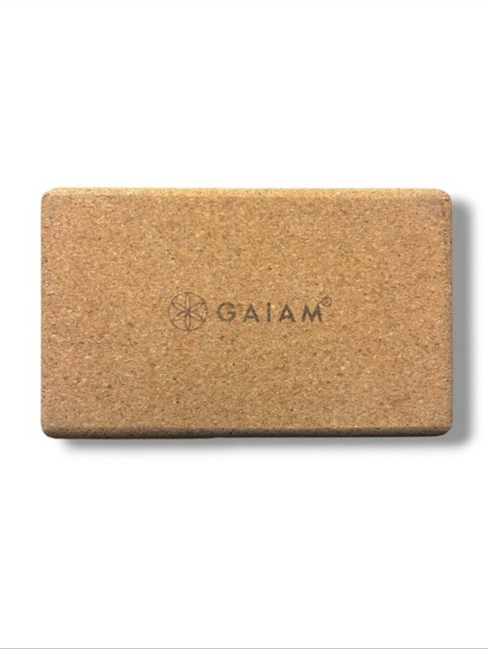 GAIAM Cork Yoga Brick